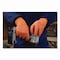 Gloveworks By Ammex Ultra Industrial Flock-Lined Nitrile Disposable Gloves, XL, 8 mil Thick, 9.06" Long, Orange, 500PK GWUOFN48050 - alternate 9