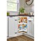 Rev-A-Shelf Plastic; Steel, White, 28 in W, 26 in H, 28 in D 3472-28-11-52 - alternate 2
