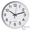 Clockswise Silver 10-In Analog Clock - Silent, Non-Ticking for Wall Battery-Operated Perfect for Home QI004744.SI.10 - alternate 1