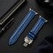 Elegani Lizard-Embossed Leather Watch Replacement Band Compatible with Apple Watch 45mm, Blue LZQR-BLU-45mm - alternate 4