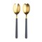 Mepra Fantasia Ice Gold Salad Serving Set - 2 Pieces - Cobalt 10C622122OI - alternate 1
