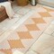 Jonathan Y Vinales Diamond Stripe Beige/Orange 2 ft. x 8 ft. Indoor/Outdoor Runner Rug SMB204A-28 - alternate 7