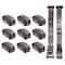 Mytee Products 2in x 16ft ratchet for E-track, gray Van Trailer Semi Truck, 10PK ETKRS216x10 - alternate 7