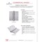 Global Door Controls 4.5inx4.5in Stainless Steel Full Mortise Squared Radius Ball Bearing Door Hinge Removable Pin, 2PK CS4545BB-32D - alternate 3