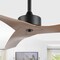 Jonathan Y Aldrin 50" Modern Minimalist Iron/Plastic Mobile-App/Remote-Controlled 6-Speed Razor Ceiling Fan, Lig JYL9715E - alternate 10