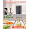Vevor Electric French Fry Cutter Stainless Steel Vegetable Chopper with 2 Blades J300 - alternate 5