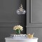 Jonathan Y Wyatt 9.5" Adjustable Drop Pharmacy Metal/Glass LED Pendant, Brass Gold JYL3515A - alternate 10