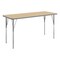 Flash Furniture Wren 60 in x 24 in Adjustable Height Activity Table, Thermal Laminate Top, Standard Legs, Light Natural XU-A2460-REC-LTNAT-T-A-GG - alternate 1