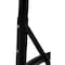 Leisuremod Mendoza Charcoal Wicker Hanging 2 person Egg Swing Chair with Dark Green Cushions MSCCH-53DG - alternate 9