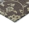 Homeroots 3' X 5' Chocolate Sky Blue And Artichoke Green Floral Washable Indoor Outdoor Area Rug 589458 - alternate 9