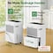 Edendirect 53 pt. 4,500 sq. ft. Dehumidifier with Drain Hose, Bucket in. White, Variable Speed, Auto Defrost,  ZR-AP25-2008EE - alternate 9