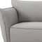 Homeroots 91" Gray Sofa With Black Legs 480923 - alternate 7