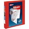 Avery reg HeavyDuty View 3 Ring Binder, 1 One Touch EZD Rings, Red, Red, 12PK AVE79170 - alternate 1