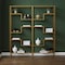 Crosley Sloane 2-Piece Etagere Bookcase Set KF13051GL - alternate 6