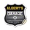 Signmission Albert's Garage I Can Fix Everything But Stupid, 12 Inch X 12 Inch, Vinyl Decal SHI-D-12-490-ALBERT - alternate 1