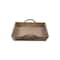 Homeroots 19in Brown Wood Handmade Serving Tray With Handles 399625 - alternate 6