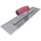 Marshalltown Notched Trowel, 1/4 x 1/4 x 1/4 Square Notch, 16 x 4 Blade, Tiles 12" or Smaller NT697 - alternate 4