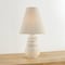 Hudson Valley Lighting Tybee Table Lamp in Aged Brass/Ceramic Elemental White by Cortney Bishop CBL8230-AGB/CEW - alternate 7