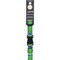 Lupine Dog Collar, Adjustable, Tail Feather, 3/4 x 9 to 14-In. Green Multi 32601 - alternate 2