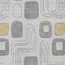 Homeroots 3' X 5' Gray Silver And Gold Geometric Washable Indoor Outdoor Area Rug 616808 - alternate 8