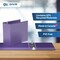 Davis Group Easyview Premium, Angle D Ring, Customizable, View Binder, (Purple, 5"), PK4 8407-69-04 - alternate 7