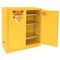 Securall Paint Storage Cabinet, 40 Gallon, 3 Shelves, 43 in W x 44 in H x 18 in D, Red P140 - alternate 2