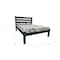 Homeroots Dark Green Solid Wood Full Bed Frame 546751 - alternate 6