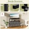 Simple Deluxe TV Stand Dresser for Bedroom Entertainment Center with 5 Fabric Drawers, up for 45in TV, Storage Or 3A88HKCABT5TVGRY - alternate 7