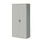 Hirsh Storage Cabinet, 72 in H, 36 in W, 18 in D, Recessed Twist, Keyed, Light Gray, 4 Shelves 22006 - alternate 16