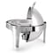 Megachef 6.3Qt Round Stainless Steel Dome Professional Chafing Dish/Buffet Serving Dish with Window MG-431101 - alternate 5