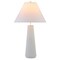 Homeroots 28" White Ceramic Table Lamp With White Cone Shade 524345 - alternate 5