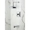 Kingston Brass Single-Handle Pressure Balanced Tub and Shower Faucet, Polished Chrome KB6141NDL - alternate 4
