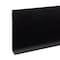 Zoro Select Wall Base Molding, 4 ft L, Black 820N87 - alternate 7