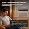 Tcl 10, 000 BTU, Smart Window Air Conditioner, Digital, Remote Included - White T10WV9S - alternate 10