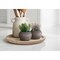 Monarch Specialties Artificial Plant, 8-in. Tall, Succulent, Table, Brown Cement Pots, Contemporary, Modern, 2PK I 9364 - alternate 3