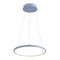 Jonathan Y Brice 15.75" Modern Contemporary Metal Round Dimmable Integrated LED Pendant, Blue JYL7202D - alternate 1