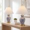 Jonathan Y Xia 21 in. Ceramic/Iron Classic Modern LED Table Lamp, Blue, 2PK JYL6606A-SET2 - alternate 9