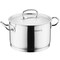 Korkmaz Proline Professional Series 10.2 Liter Stainless Steel Casserole with Lid in Silver A1163 - alternate 1