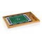 Picnic Time Family Of Brands NFL Dallas Cowboys - Football Field - Icon Glass Top Cutting Board & Knife Set 910-00-505-094-2 - alternate 1