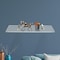 Fab Glass And Mirror Acrylic Shelf 6 x 16.5inces Brushed Nickel Bracket 3/4in Thickness Acrylic Pack of 2 AS19CC-6x16BN2P - alternate 8
