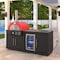 Koolmore Outdoor Kitchen Suite with 22 Inch Gas and Wood Fired Pizza Oven, Sink and faucet, Outdoor Fridge KM-OKS-P4679 - alternate 13
