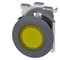 Siemens Illuminated pushbutton, 30 mm, round, Metal, matte, yellow, front 3SU1061-0JB30-0AA0-ZY10 - alternate 1