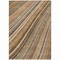 Homeroots 3' X 5' Taupe Beige And Brown Striped Washable Indoor Outdoor Area Rug 615019 - alternate 7
