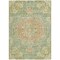 Homeroots 3' X 5' Artichoke Green Floral Medallion Washable Indoor Outdoor Area Rug 607830 - alternate 6