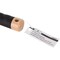 Landscapers Select Garden/Transplanting Trowel, 6-1/4 in L Blade, 2 in W Blade, Aluminum Blade, Wood Handle GT945B - alternate 2