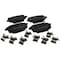 Motorcraft Disc Brake Pad Set,  BR2231 - alternate 4