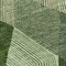 Homeroots 8' Green Mint Green And Sage Round Argyle Washable Indoor Outdoor Area Rug 613689 - alternate 6