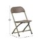 Flash Furniture Kids Folding Chair, Brown Y-KID-BN-GG - alternate 7
