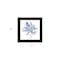 Homeroots Floral Calligraphy Sketches Black Framed Print Wall Art 530112 - alternate 4