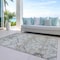 Homeroots 10' X 14' Beige Taupe And Tan Floral Washable Indoor Outdoor Area Rug 588863 - alternate 8